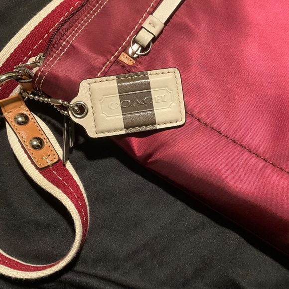 COACH Cranberry Red Crossbody Bag H1094-Z16248 - Picture 7 of 7